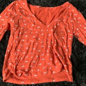 Forever 21 Floral Crop Top